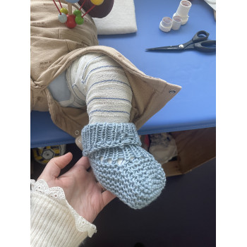 Chaussons adaptés plâtres et attelles