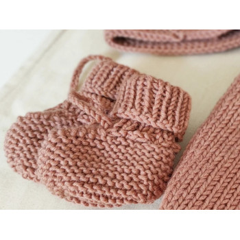 Evolving baby booties pattern - DIGITAL PATTERN